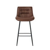 Manila Barkrukken - Bruin Microfiber